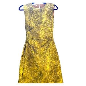 Oscar de la Renta Gold Dress